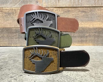 ELK Belt Buckle