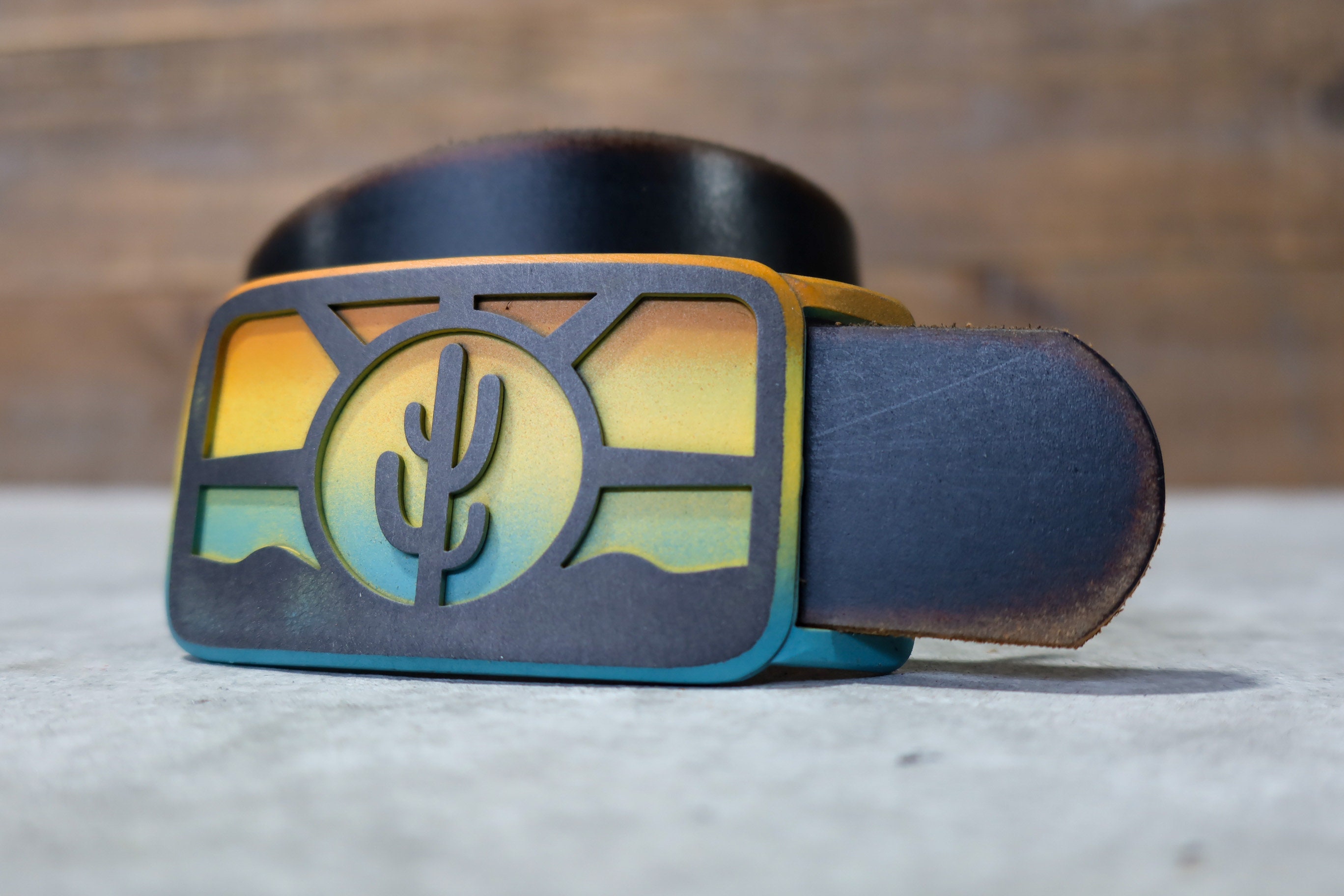 Cactus Belt Buckle - Etsy