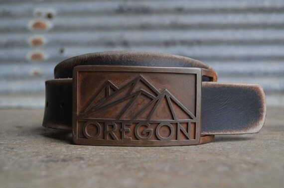 mountain belt buckle
