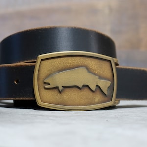 Trout Belt Buckle