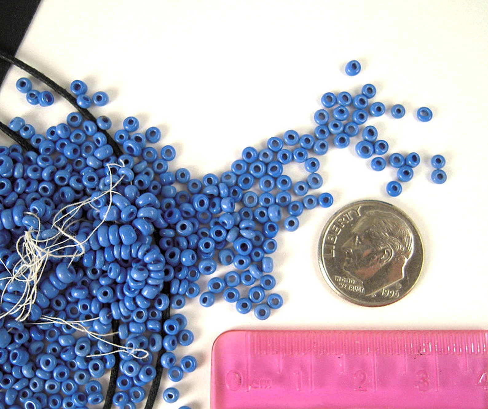 RARE Antique Blue Vintage Italian Seed Beads 2mm 3mm Etsy