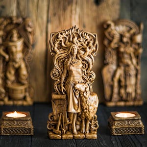 Brigid Irish god, Tuatha De Danann, celtic goddess, pagan goddess, wiccan, wicca, altar, druid, witchcraft, gaelic