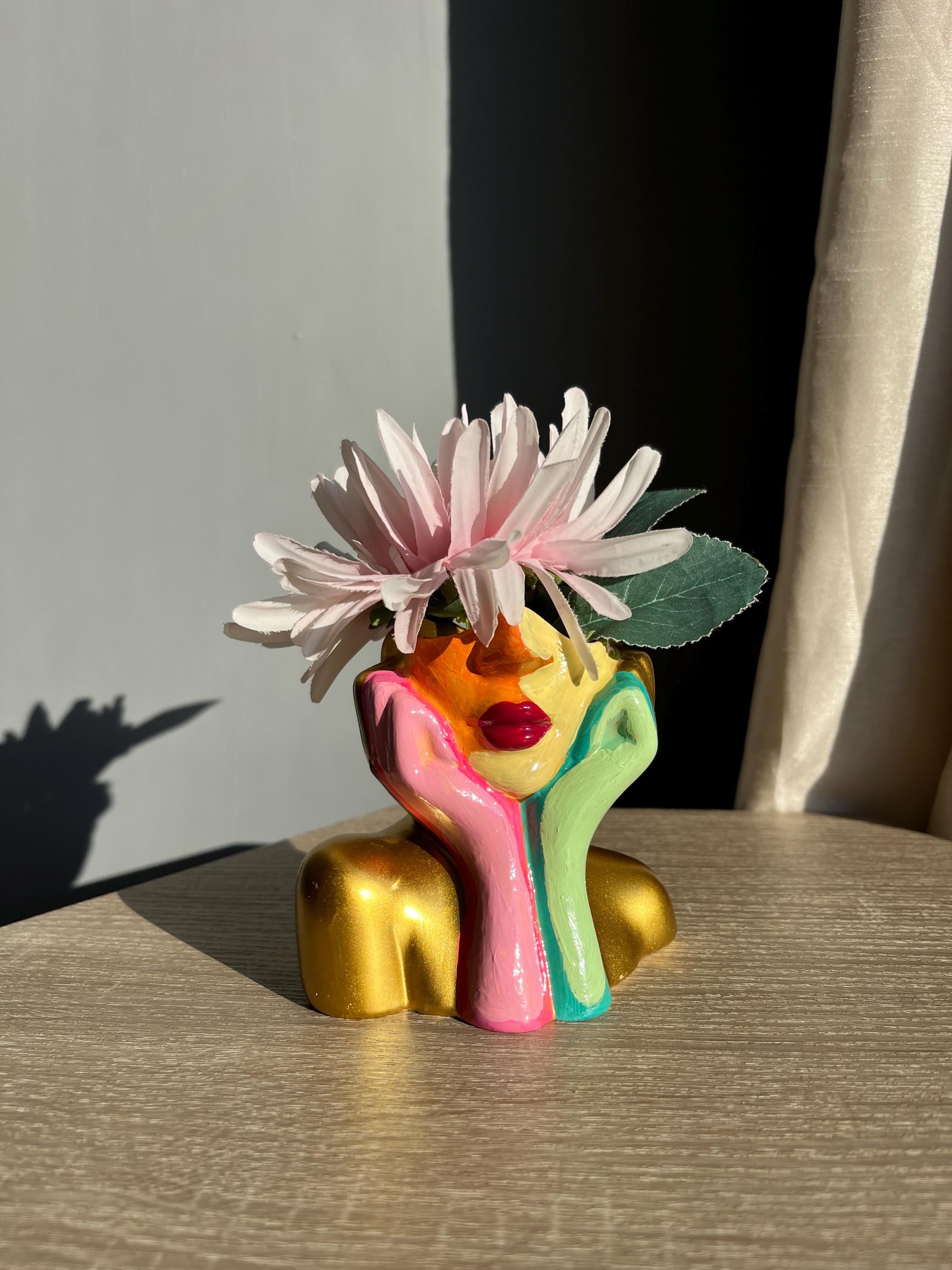ピカソ風花瓶３ Picasso face vase - Etsy 日本