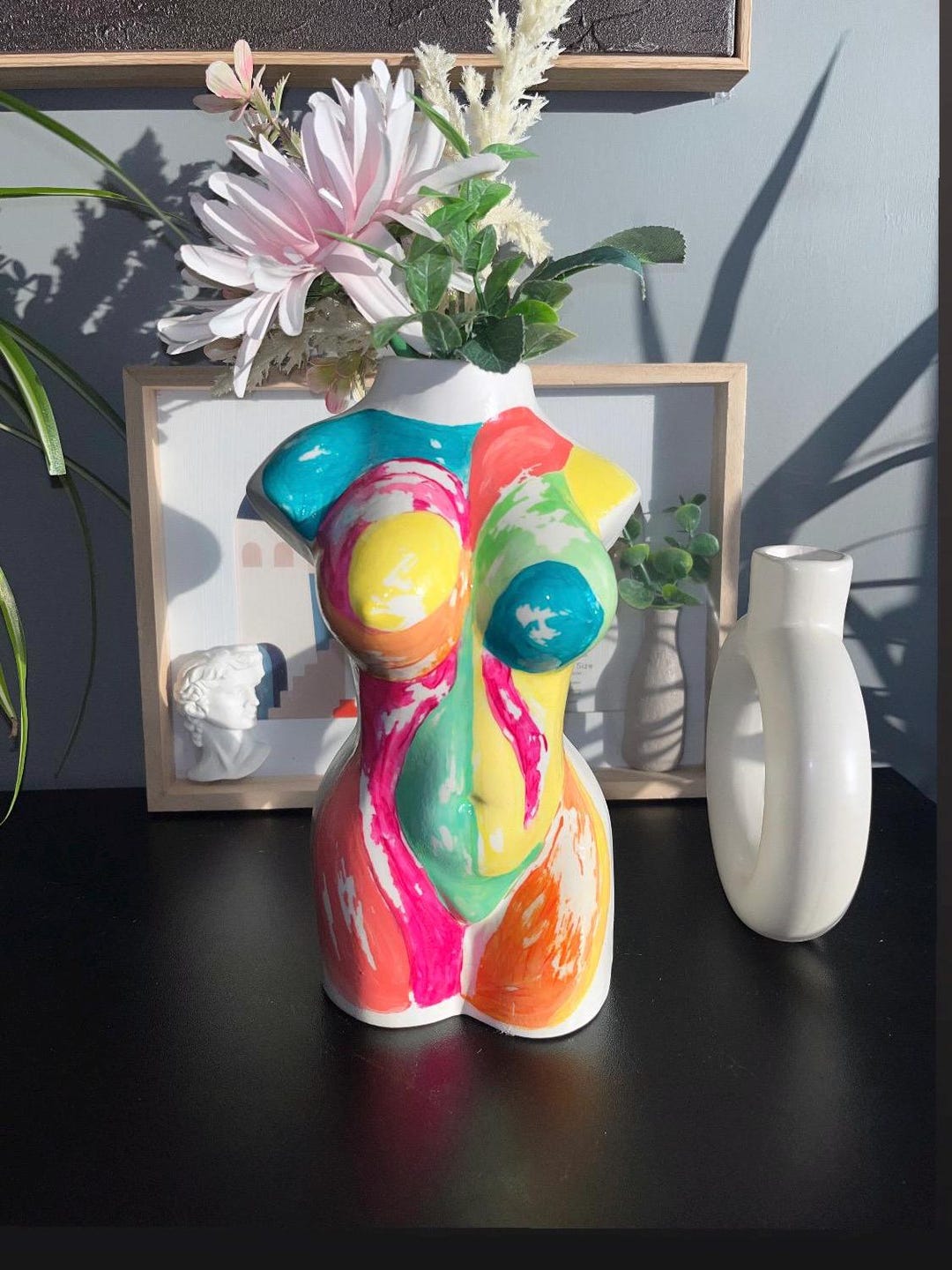 Female Body Art Vase