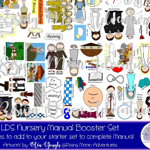 Complete LDS Nursery Manual DOWNLOAD Supplements Behold Your Etsy