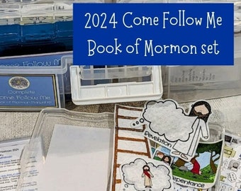 Come Follow Me 2024 Book of Mormon Complete Manual Kit in a Box Primary and Family