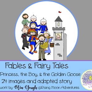 The Princess, the Boy, and the Golden Goose Images Download: A Lesson in kindness with Included Story