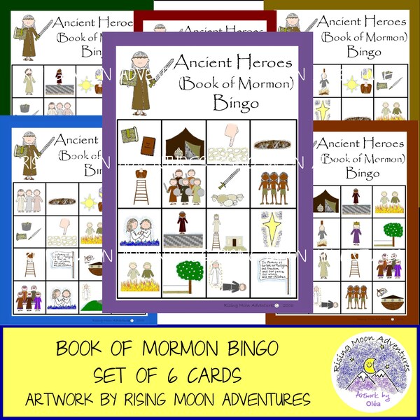 Book of Mormon Heroes - Etsy