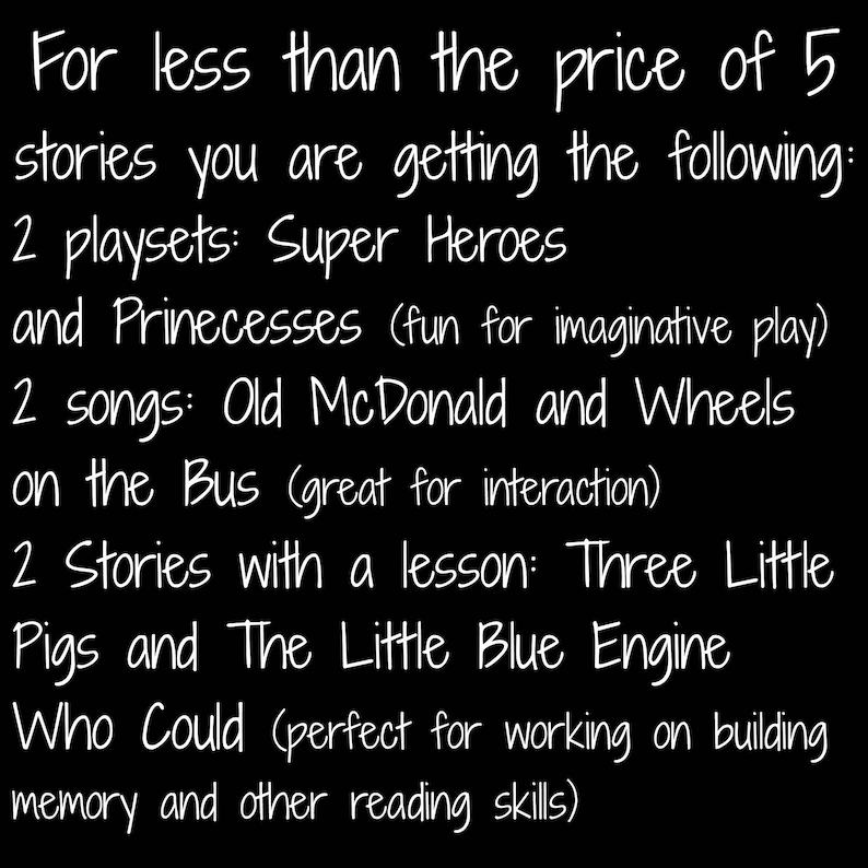 Flannel Board Stories Starter Kit With Story Cards Etsy