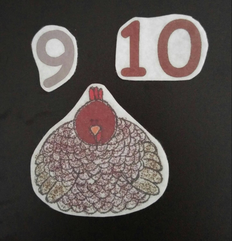 One Two Buckle My Shoes Flannel Board Stories Felt Set