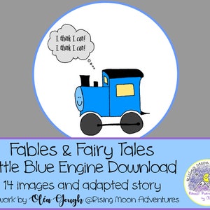 Little Blue Engine Images Download with included Story