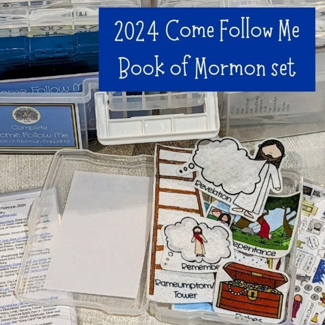 Come Follow Me 2024 Book of Mormon Complete Manual Kit in a Box Primary