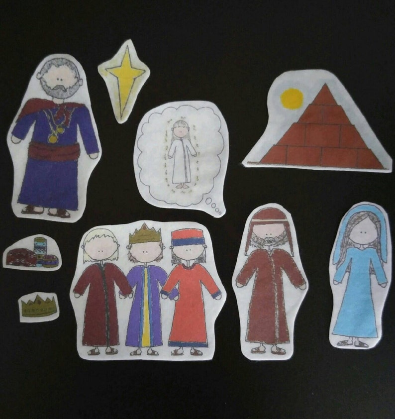 Young Jesus Flannel Board Stories Bible Felt Set With Story - Etsy