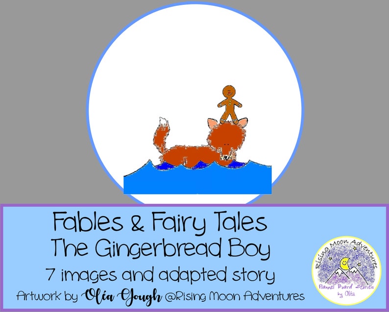 Gingerbread Boy Images Download With Story File Etsy