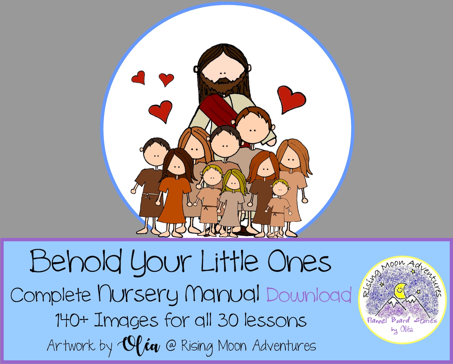 Complete LDS Nursery Manual DOWNLOAD Supplements Behold Your - Etsy
