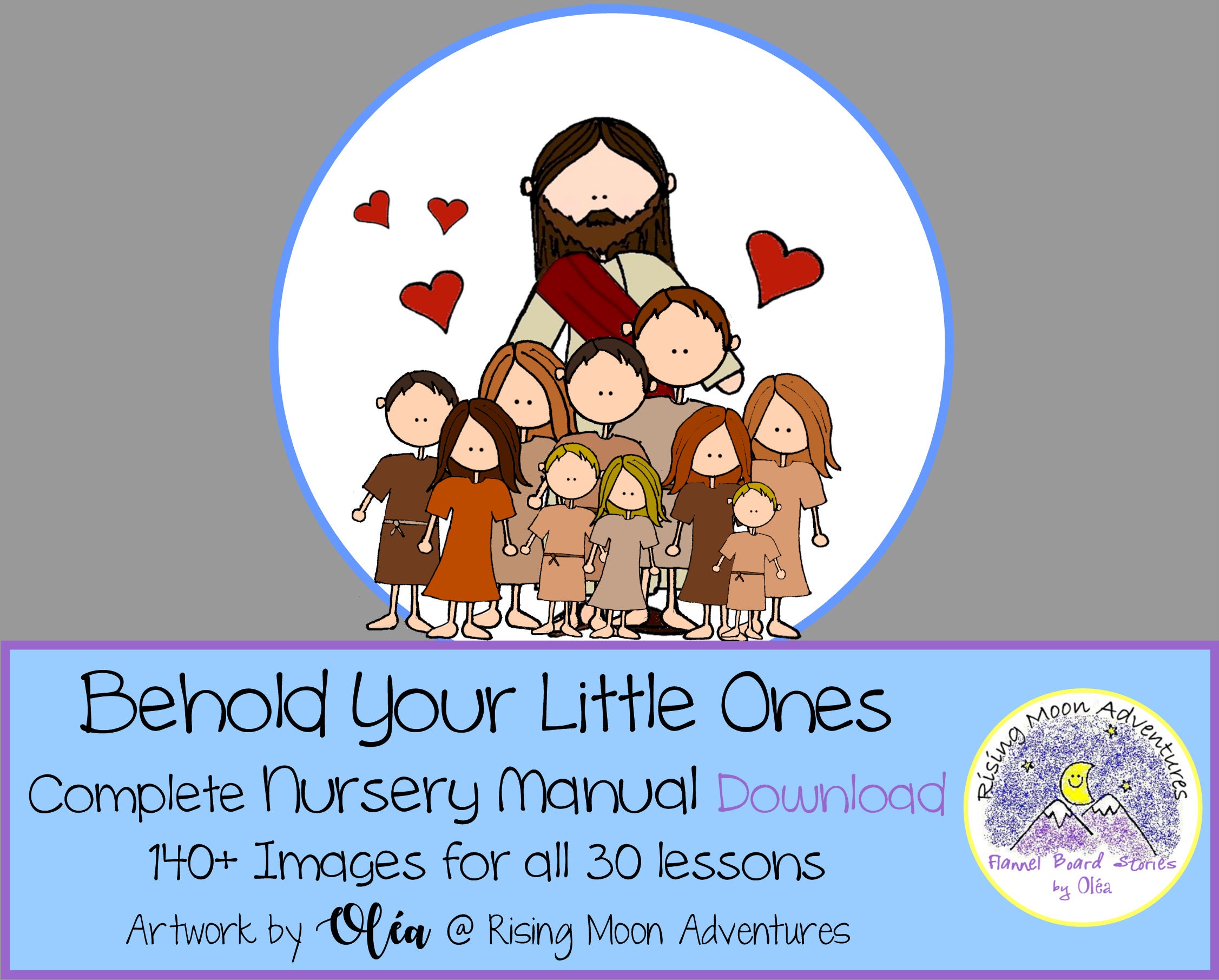 Complete LDS Nursery Manual DOWNLOAD Supplements Behold Your Etsy