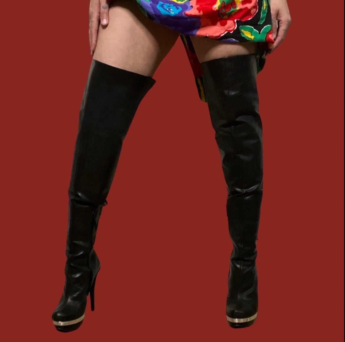 Naughty monkey knee high boots hot sale