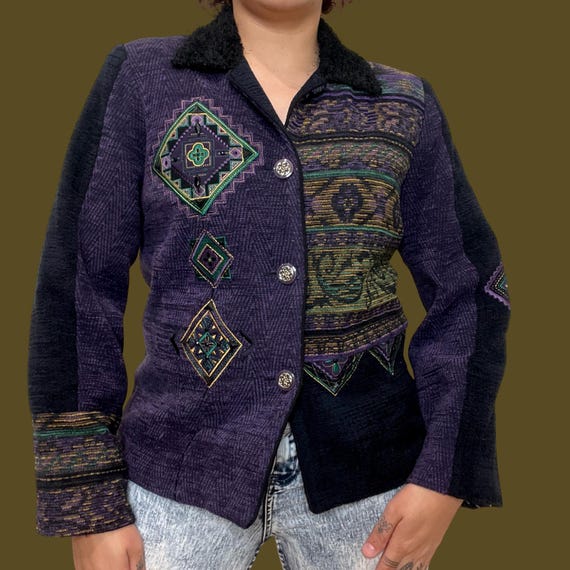 Purple Nancy Bolen jacket - image 1
