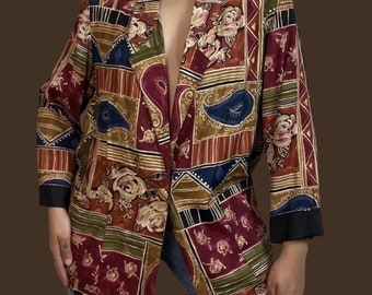 Barrie Stephens Brown printed blazer