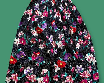 Floral Counterparts skirt