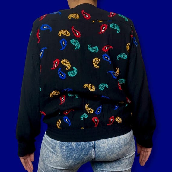 Chaus printed light weight jacket - image 5