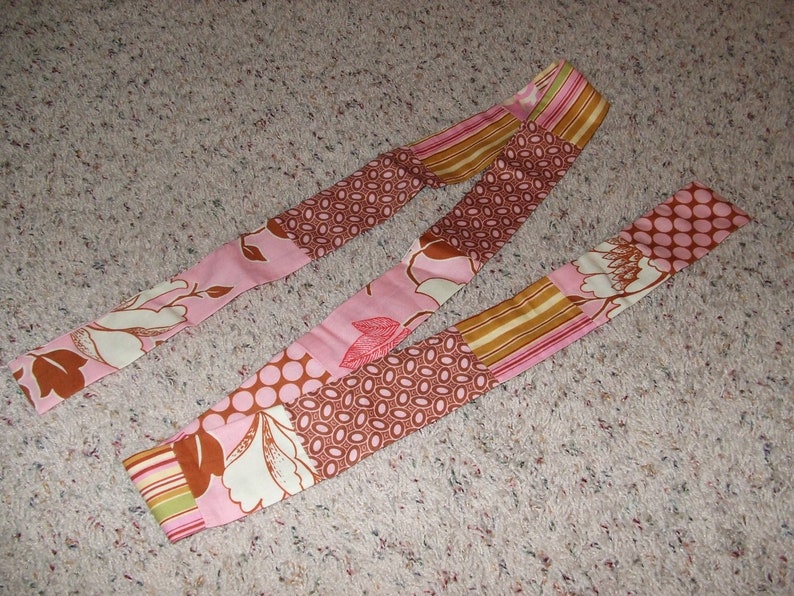 Custom Patchwork Skinny Scarf image 8