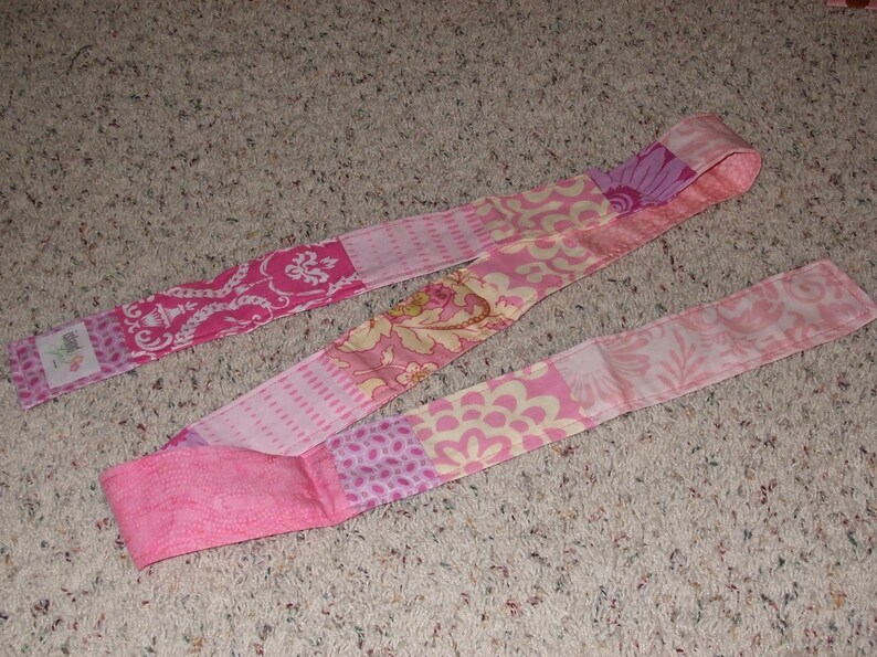 Custom Patchwork Skinny Scarf image 9