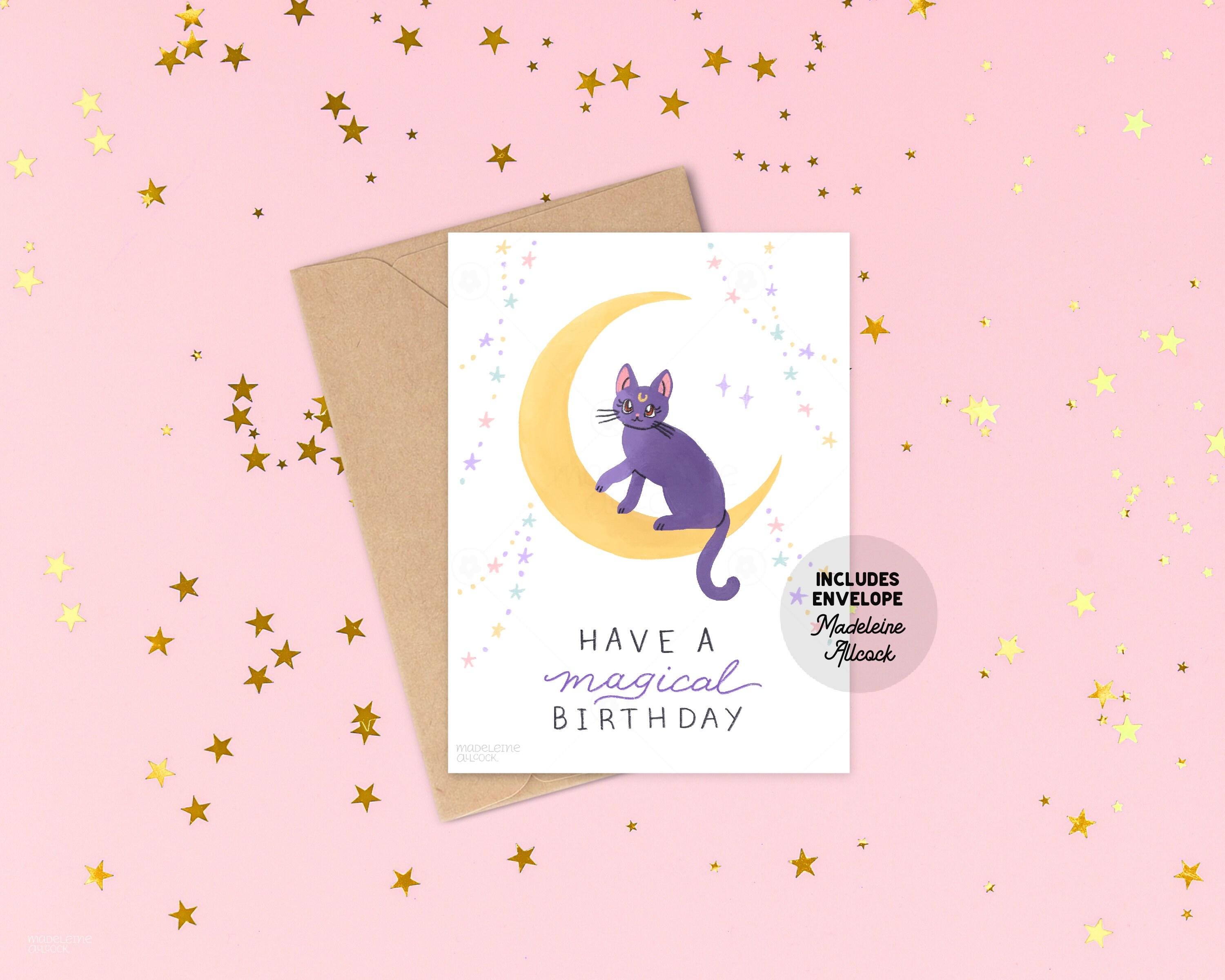 Sailor Moon Birthday Card - Printable Cards