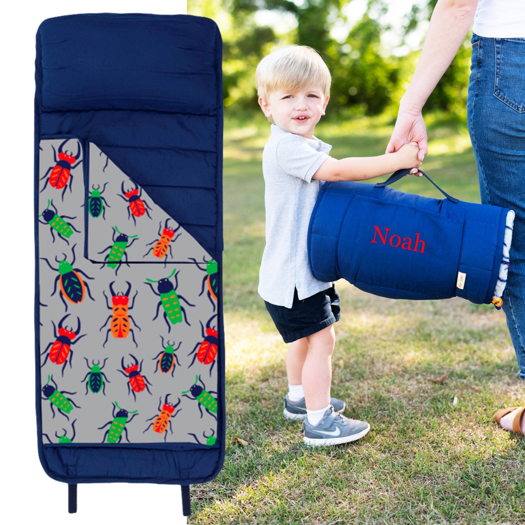 nap mat, Dino nap mat, personalized nap mat, day care nap mat