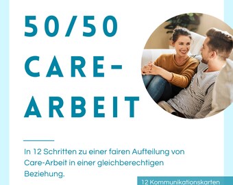 50/50 Care-Arbeit - Kommunikationstool für Paare für Gleichberechtigung in der Beziehung