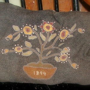 1899 Potted Flowers Pattern