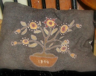 1899 Potted Flowers Pattern