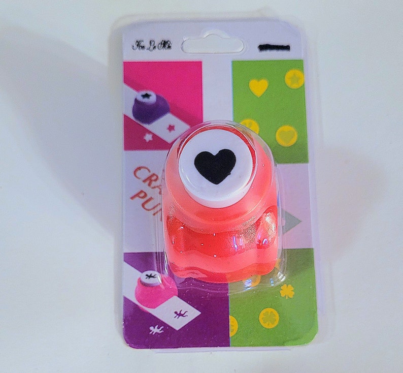 Heart Punch Heart Hole Punch Stationary Hole Punch Heart Punch Love Punch Valentines Punch Craft Heart Punch image 4