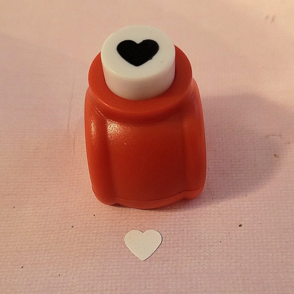 Heart Punch - Heart Hole Punch - Stationary Hole Punch - Heart Punch  - Love Punch - Valentines Punch - Craft Heart Punch