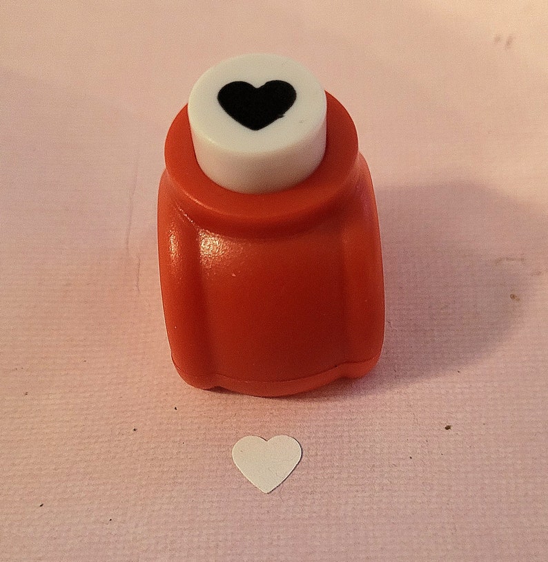Heart Punch Heart Hole Punch Stationary Hole Punch Heart Punch Love Punch Valentines Punch Craft Heart Punch image 1