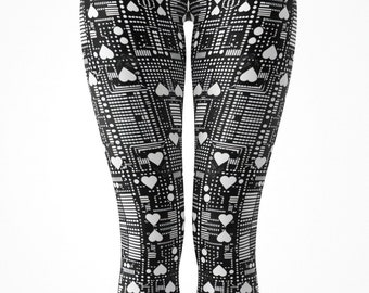 CyberPunk Leggings For Women Kids Leggings Circuit Board Leggings Robot Leggings for Kids Pants Cyberpunk Clothing Girls Leggings for Girls