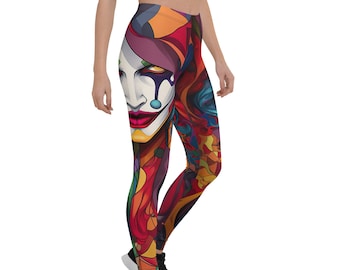 Joker Harlequin Leggings for Women