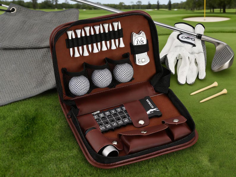 Esseur — Juego de accesorios de golf personalizado