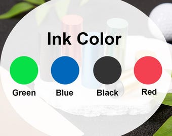 Nachfüll-Tinte für Golfball Stempel.