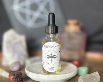 ÖVERFLÖDSOLJA / Överflödsintensivolja / Bring Me Abundance Ritualolja / Välståndsolja / Välståndsdryck / Överflödsolja