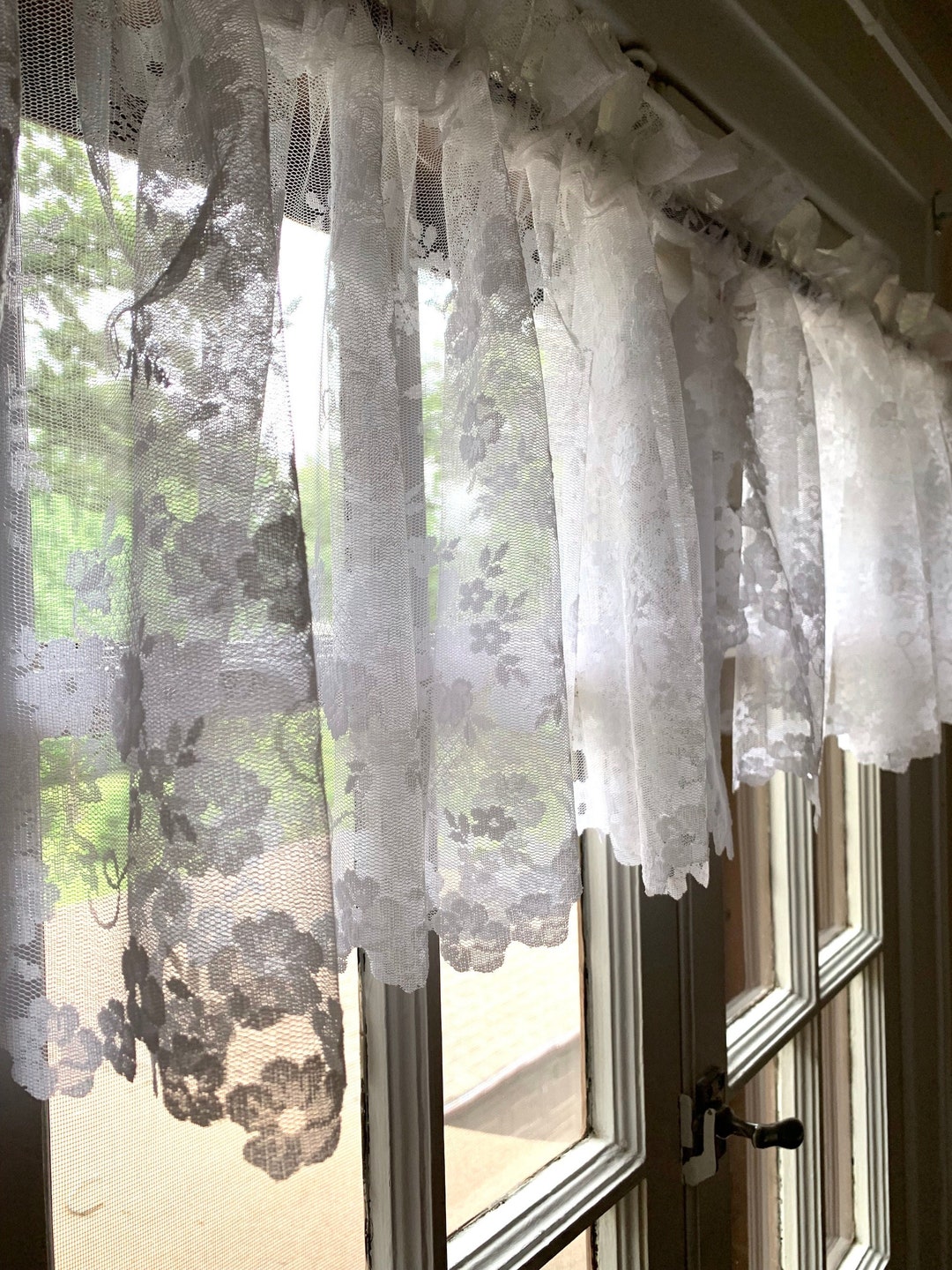 Individual European Lace Window Valances, 54 Wide X 16 Long Etsy