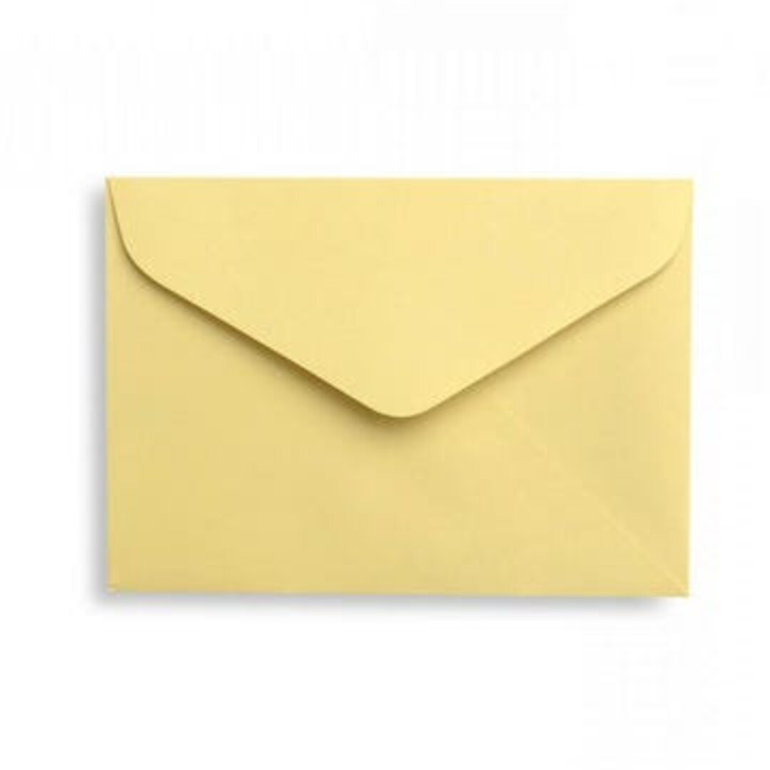 Envelopes small Yellow envelopes 3.5 x 5 inch envelope Set Etsy España