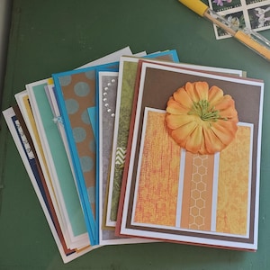 Handmade All-Occasion Greeting Card Set – 10 Assorted A2 Cards with Envelopes – Bulk Variety Pack