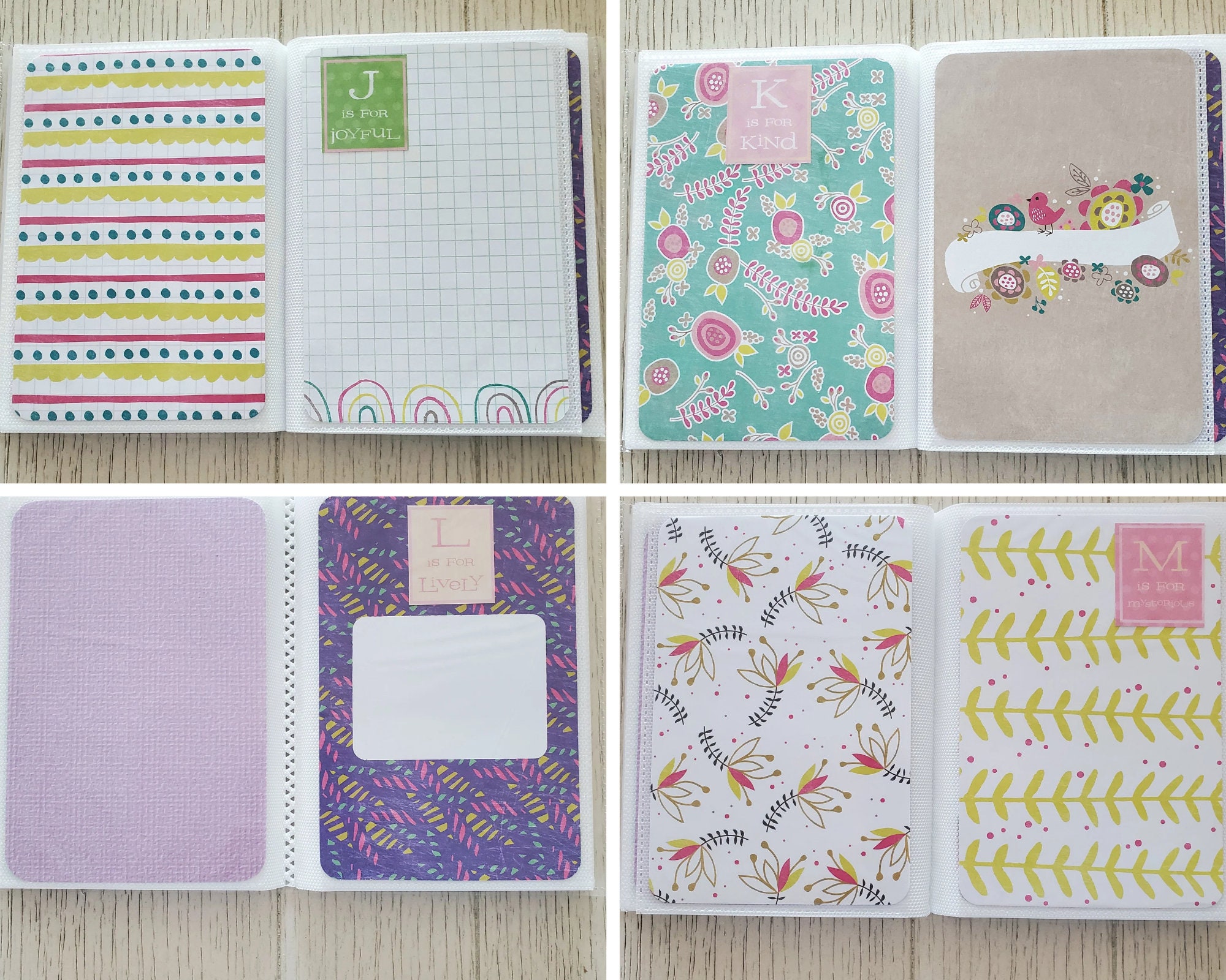 Baby Girl Small Brag Book/ Grandma Book/ Scrapbook Photo Album - Etsy