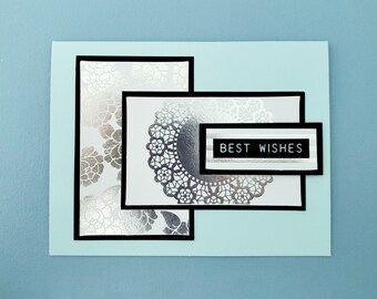 Best Wishes  Card,  Special Occasion Card, Graduation, New Job, New Home, Engagement,Anniversary