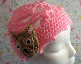 Chihuahua - Lace Hat Crochet Pattern With Tutorials - Digital Dowload