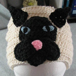 Siamese Cat - Hat Crochet Pattern With Tutorials - Digital Download