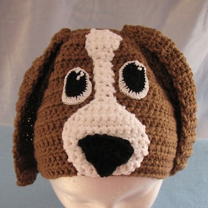 Basset Hound - Hat Crochet Pattern With Tutorials - Digital Download