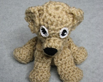 Labrador - Toy Dog Crochet Pattern With Tutorials - Digital Download