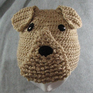 Hat Crochet Pattern With Tutorials Sheep Dog Digital Download